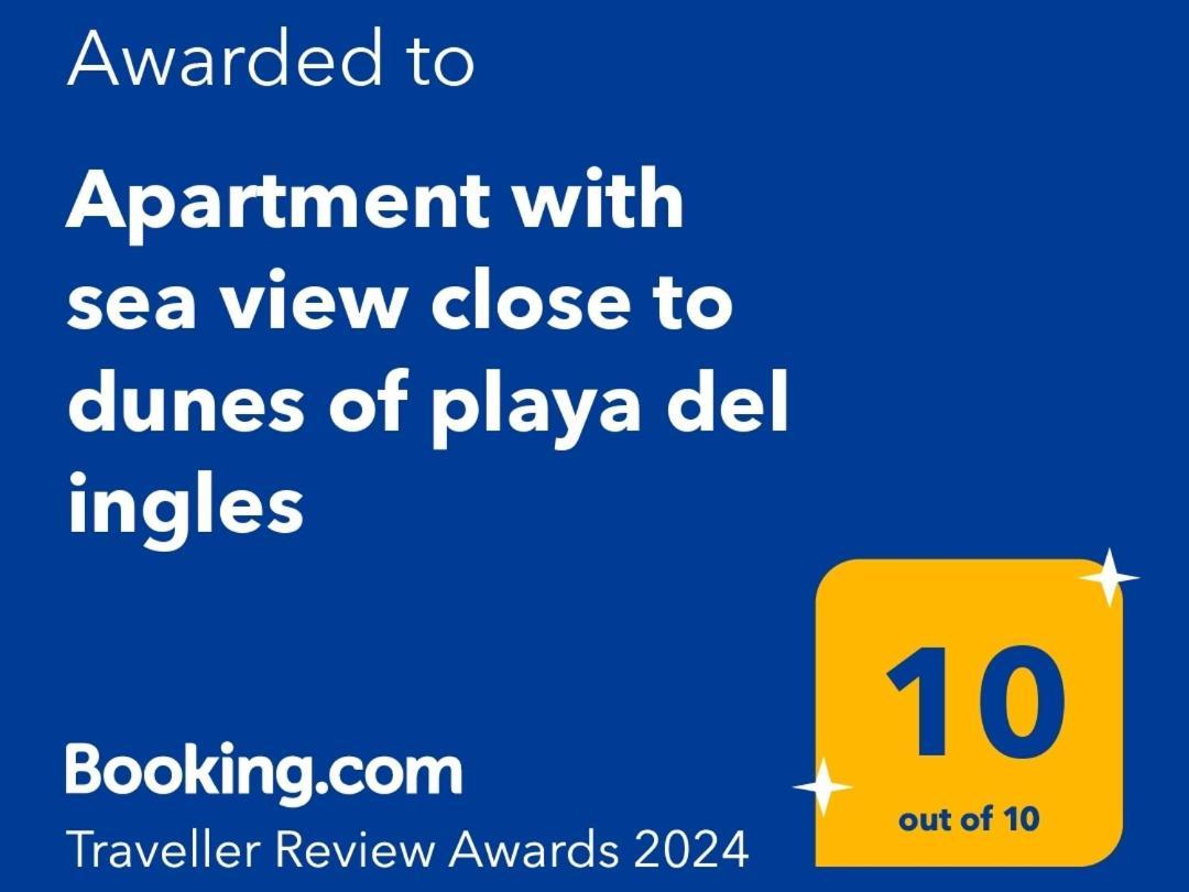Apartment With Sea View Close To Dunes Of Playa Del Ingles San Bartolomé المظهر الخارجي الصورة