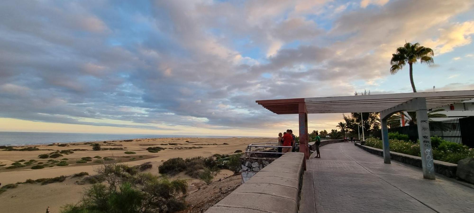 Apartment With Sea View Close To Dunes Of Playa Del Ingles San Bartolomé المظهر الخارجي الصورة